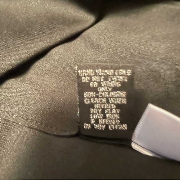 CATHERINE Malandrino Women’s Black Open Drape Cardigan- Size Large Faux Suede - Picture 9 of 10